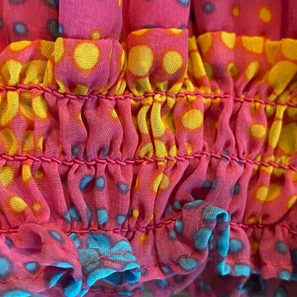 Dollhouse Multicolor geometric sleeveless top size 2T - Picture 6 of 7